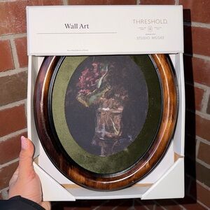 TARGET STUDIO MCGEE OVAL FRAME WALL ART